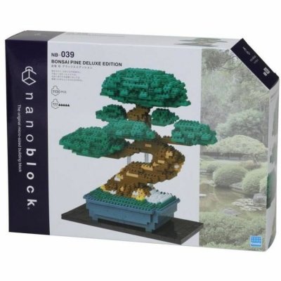 Nanoblock Rakennussetti Bonsai Pine Deluxe Edition NB-039 Muovi