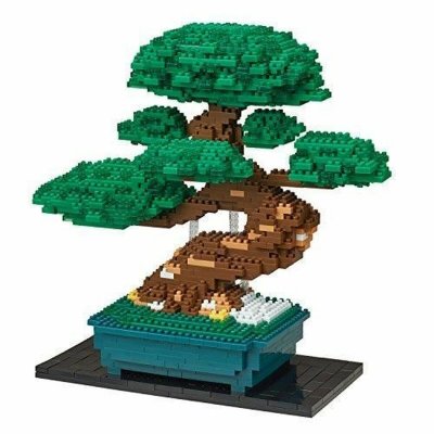 Nanoblock Rakennussetti Bonsai Pine Deluxe Edition NB-039 Muovi