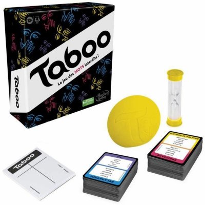 Hasbro Kysymyksiä ja vastauksia -peli Taboo Valkoinen