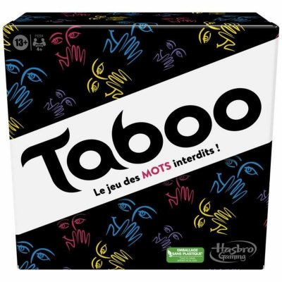 Hasbro Kysymyksiä ja vastauksia -peli Taboo Valkoinen