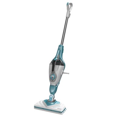 Black & Decker musta & Decker musta & Decker Höyrypuhdistin Steam-Mop 500 ml 1600 W Valkoinen