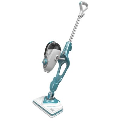 Black & Decker musta & Decker musta & Decker Höyrypuhdistin Steam-Mop 500 ml 1600 W Valkoinen