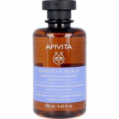 Shampoo Apivita Sensitive Scalp Rauhoittava Hunaja Laventeli 250 ml