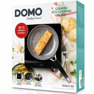 DOMO Lasikeraaminen keittolevy DO30111KP 1250 W Musta