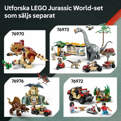 Lego Rakennussetti JURASSIC WORLD 76975 T. Rex River Escape Musta Muovi
