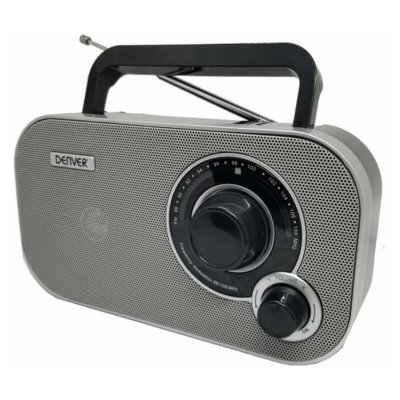 Denver Electronics Transistoriradio TR-51 AM/FM Harmaa