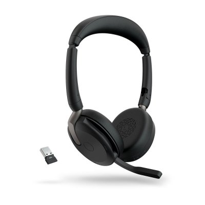 Jabra Bluetooth Kuulokkeet Mikrofonilla Evolve2 65 Flex Musta