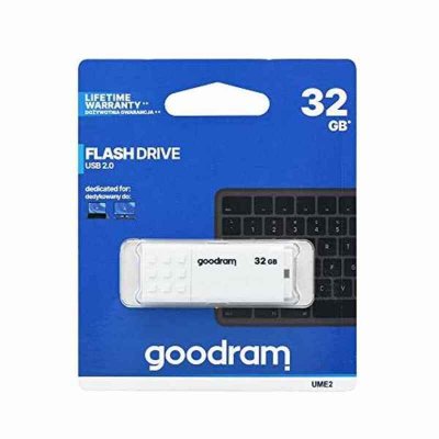 USB-Penn GoodRam UME2-0320W0R11 5 MB/s-20 MB/s Hvit 32 GB
