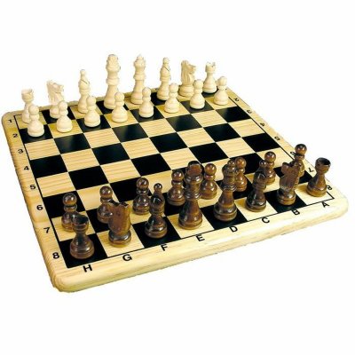 Tactic Shakki 40218 Puu beige Muovi