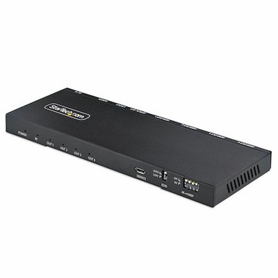 Startech HDMI-kytkin HDMI-SPLITTER-44K60S Musta Metalli