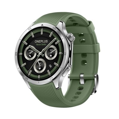 OnePlus Älykello Watch 3 47mm Vihreä 1, 5" 47 mm 46 Ø Ruostumaton teräs