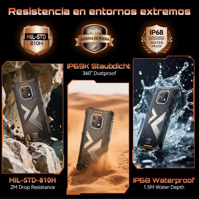 Cubot Älypuhelimet CUBKKES3BLK 6 GB RAM 256 6, 75" Musta