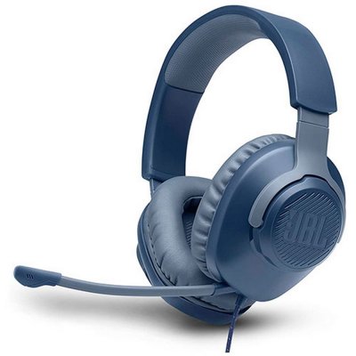 Kopfhörer mit Mikrofon JBL Quantum 100 Blau Gaming