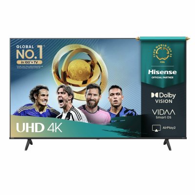 Hisense Smart TV 43A6Q 43" 4K Ultra HD LED HDR D-LED Musta