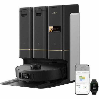 Dreame Robottipölynimuri 6400 mAh Musta