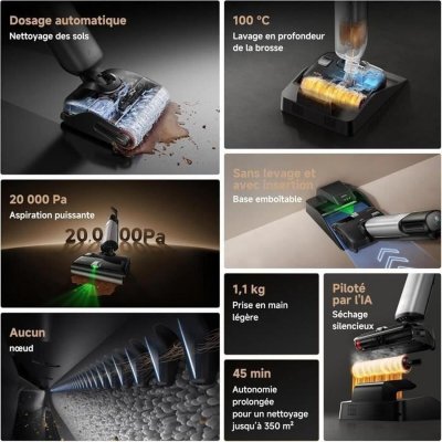 MOVA Poistin Musta 450 W