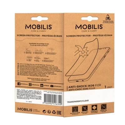 Mobilis Matkapuhelimen näytönsuoja 036260 CT30 XP Läpinäkyvä