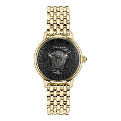 Versace Unisex kellot VE6F00523 (Ø 38 mm) Musta Ruostumaton teräs