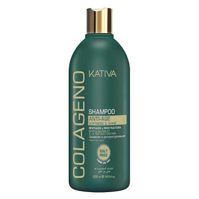 Kosteuttava shampoo Colágeno Kativa (500 ml) (500 ml)