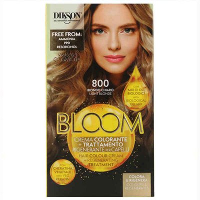 Dauerfärbung Bloom Dikson Muster 800 Helles Blond