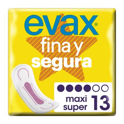 Maxi siteet ilman siipiä FINA & SEGURA Evax Segura 13 osaa