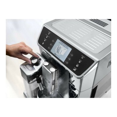 DeLonghi Superautomaattinen kahvinkeitin ECAM65055MS 1450 W Harmaa 2 L Ruostumaton teräs