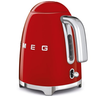 Smeg Vedenkeitin KLF03RDEU Punainen Ruostumaton teräs Muovinen 2400 W 1, 7 L