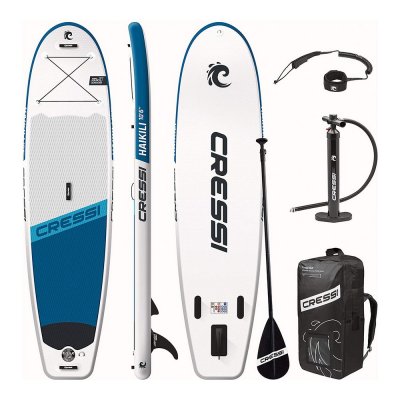 Ilmatäytteinen Paddle Surf Board Tarvikkeilla Cressi-Sub 10.6" Valkoinen