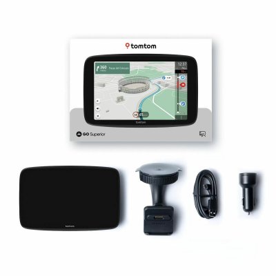 TomTom GPS 1YD6. 002. 00 Musta