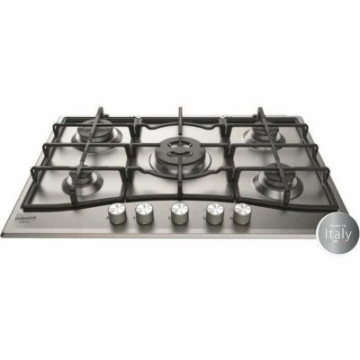 Hotpoint Kaasukäyttöinen keittolevy PNN 751 IX 10500 W Harmaa Teräs