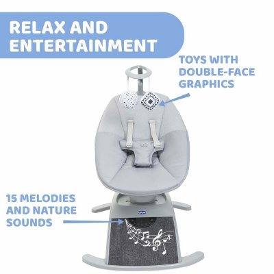 Chicco Vauvan riippumatto 08079890160000 Musta Harmaa Muovi