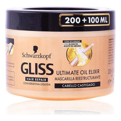 Ravitseva hiusnaamio Gliss Oil Elixir Schwarzkopf (300 ml)