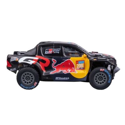 Moltó Kauko-ohjattava auto punainen Bull Daka 1: 18 Muovi