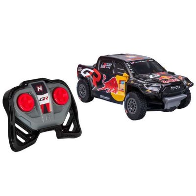 Moltó Kauko-ohjattava auto punainen Bull Daka 1: 18 Muovi
