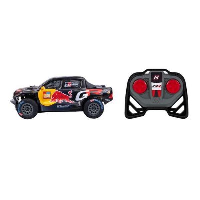 Moltó Kauko-ohjattava auto punainen Bull Daka 1: 18 Muovi