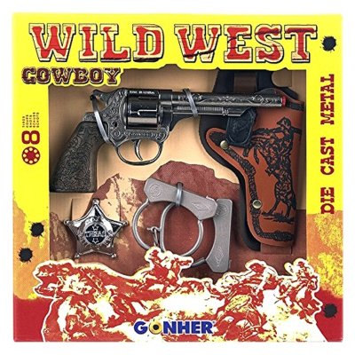 Wilder Westen Pistolen-Set Gonher 157/0 (5 pcs)