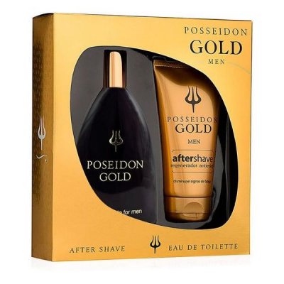 Poseidon Miesten parfyymisetti kulta FOR MEN 2 Kappaletta