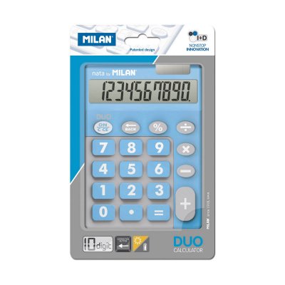 Laskin Milan Duo Calculator PVC