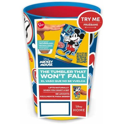 Mickey Mouse Lasi Cool Stuff 470 ml Muovinen