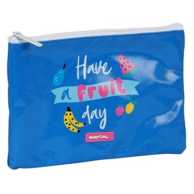 Safta Pussukka Fruits Valkoinen Puuvilla