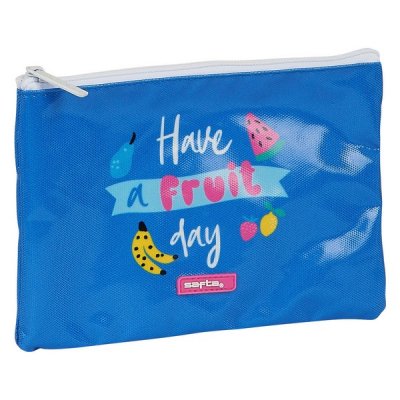 Safta Pussukka Fruits Valkoinen Puuvilla