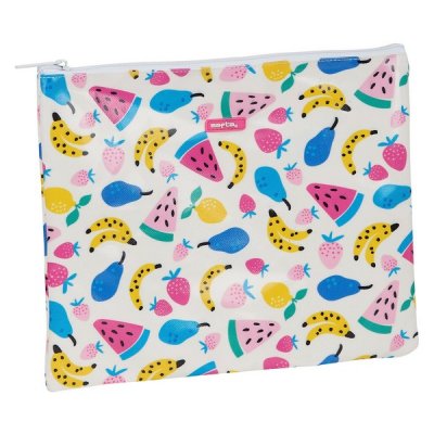 Safta Pussukka Fruits Valkoinen Puuvilla