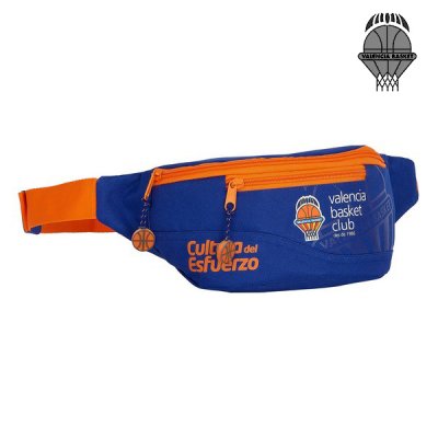 Laukku Valencia Basket Sininen Oranssi (23 x 12 x 9 cm)