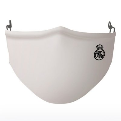 Wiederverwendbare Stoff-Hygienemaske Real Madrid C.F. SF430915 Weiß