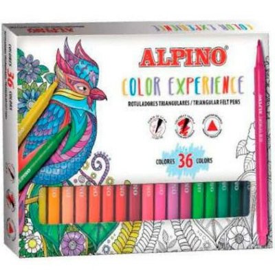 Tussisetti Alpino Color Experience 36 Kappaletta Monivärinen