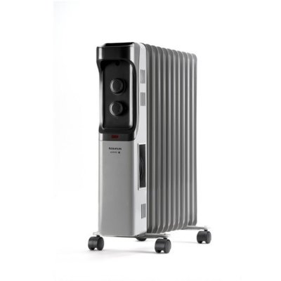 Taurus Öljytäytteinen lämpöpatteri Dakar Harmaa 2500 W (Kunnostetut Tuotteet A) Musta Teräs