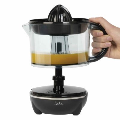 JATA Elektrisk Juicer JEEX1423 Svart Gjennomsiktig 40 W 700 ml Transparent