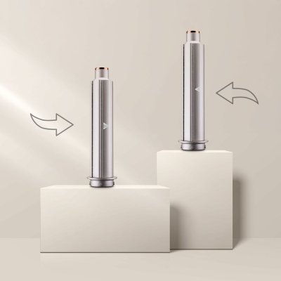 UFESA Kiharrusrauta 60506109 Musta