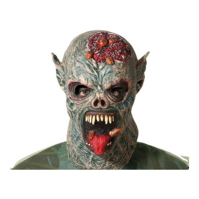 Masker Halloween Monster Grijs