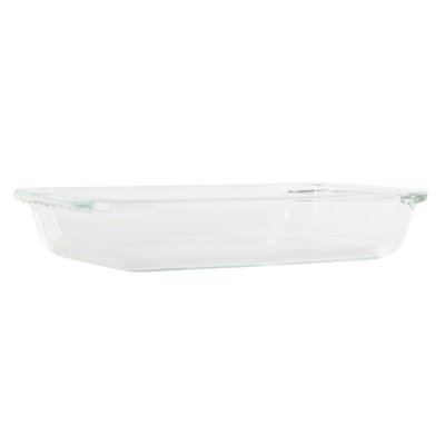 Baking tray DKD Home Decor Läpinäkyvä Borosilikaattilasi (25.8 x 15 x 4.5 cm)